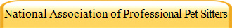 National Association of Professional Pet Sitters